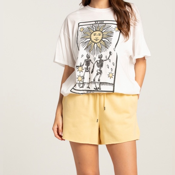 NWT RVCA Test Drive Fleece Shorts - Picture 4 of 4